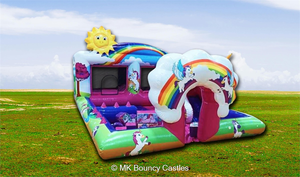 Unicorn Inflatable Play Park Hire | Milton Keynes & Aylesbury